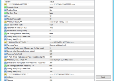 STH EA- Señal 20-Parámetros
